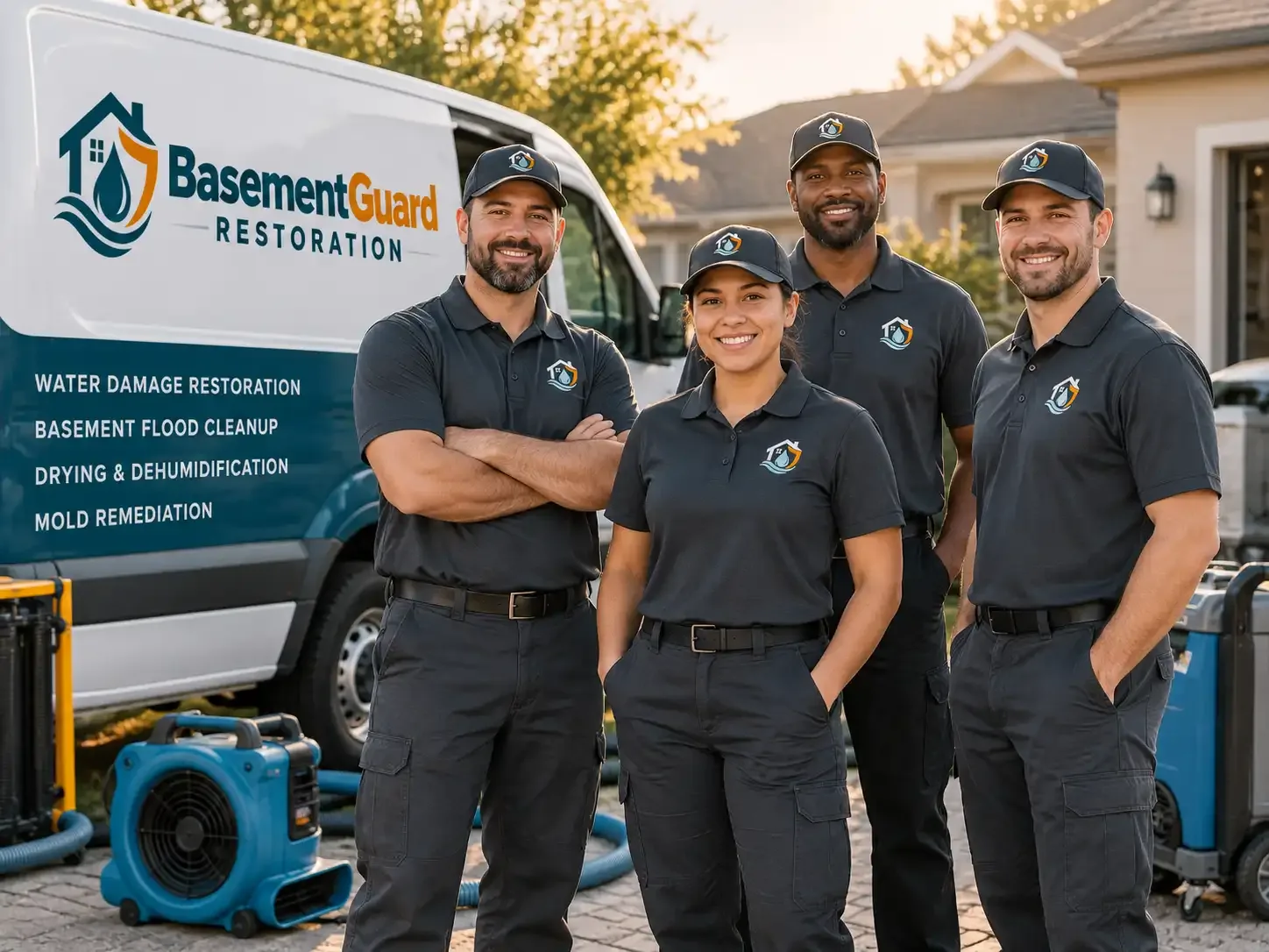Basement Water Damage Restoration company in Clarklake, MI